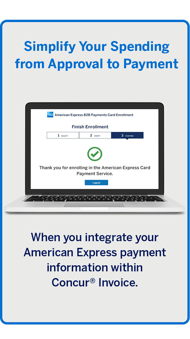 American Express® B2B Payments - SAP Concur App Center